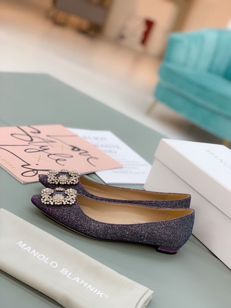 Manolo Blahnik flat shoes